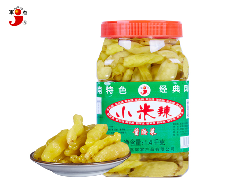 军杰小米椒 1.4kgx6瓶