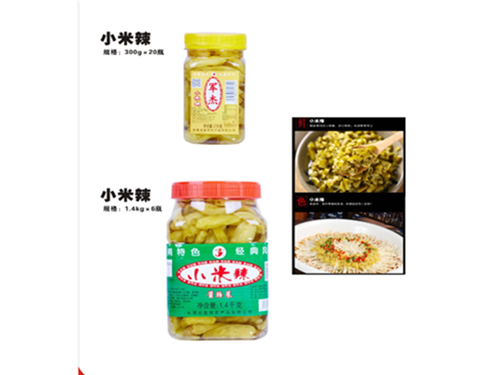 军杰小米椒 300gx20瓶